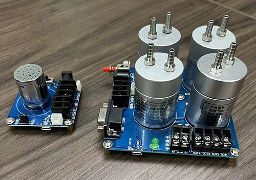 矩陣式溫室氣體傳感器模組