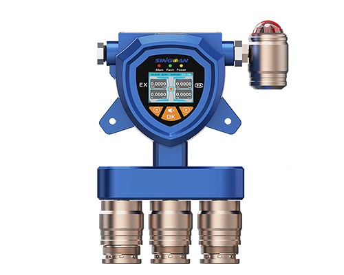 在線三合一乙炔氣體泄漏探測器